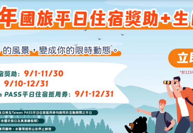 2026 國旅補助